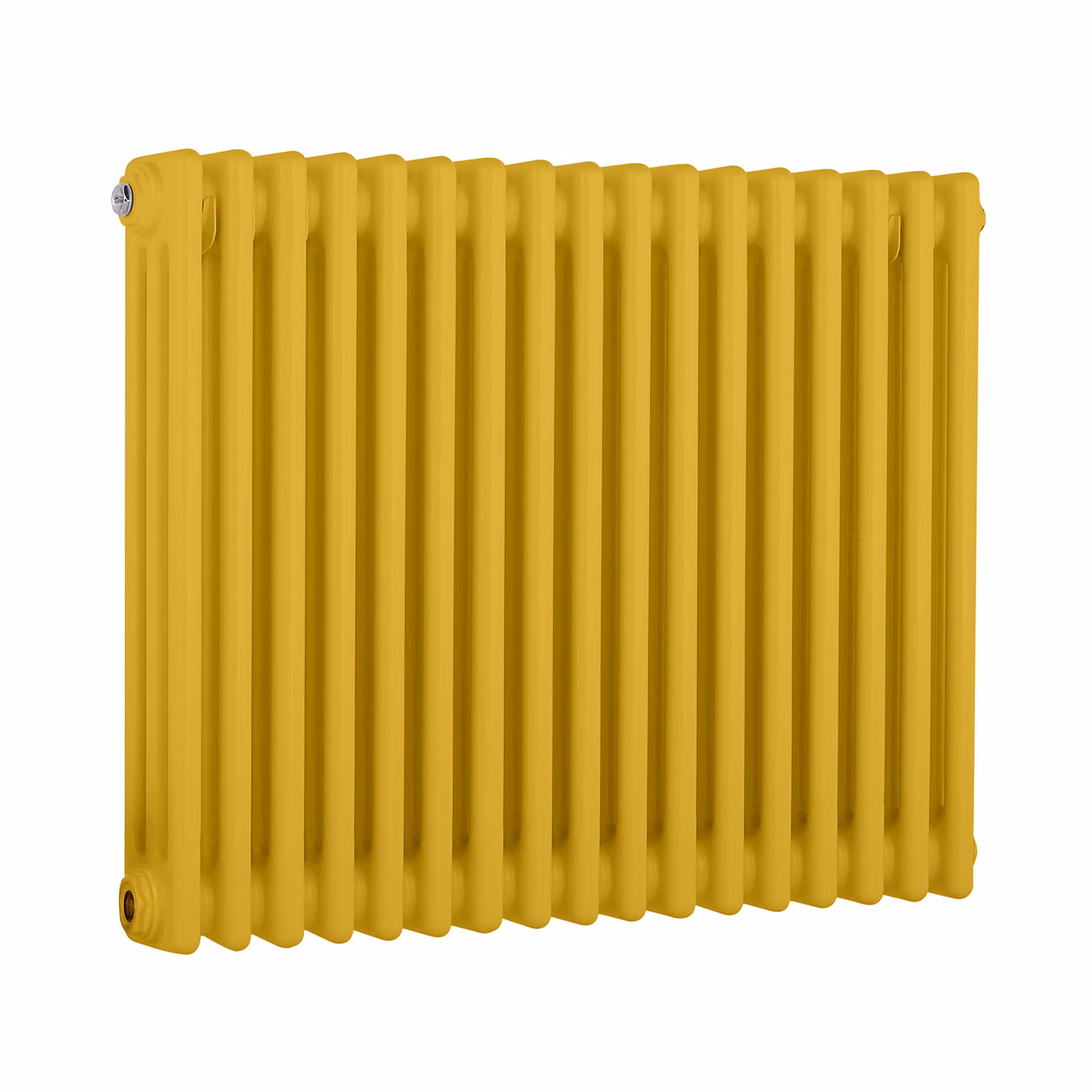 Radiatore Orizzontale a Colonne (3 Colonne) 600mm x 785mm - Giallo (Dandelion Giallo) - Regent