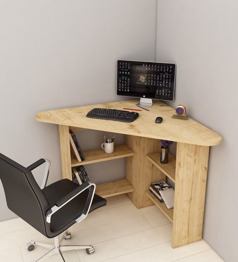 Skye Decor, Corner - Sapphire Oak, scrivanie, rovere zaffiro, 80 x 73,8 x 80 cm