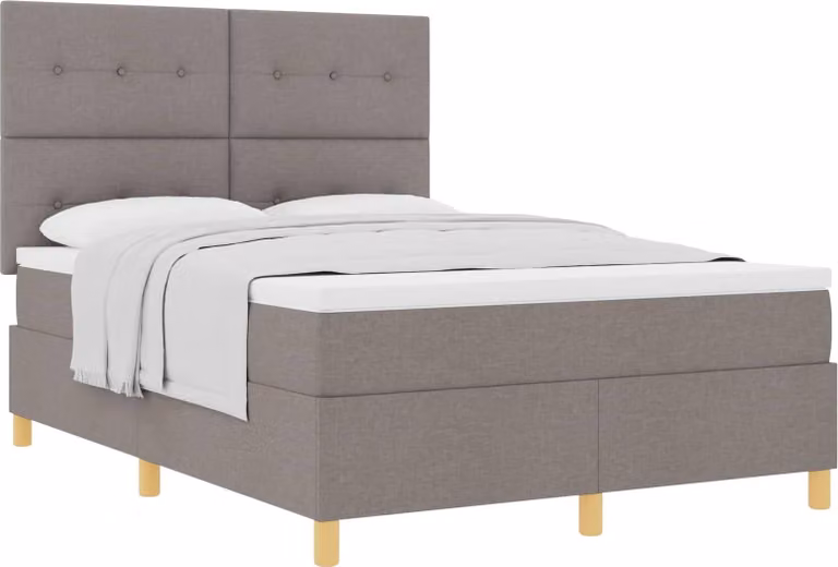 Letto a molle con materasso Talpa 140 x 200 cm Tessuto
