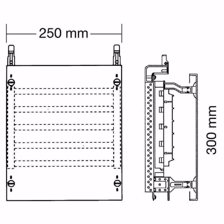 STRIEBEL & JOHN Pannello di distribuzione KOMBISETS 250x300x160 mm