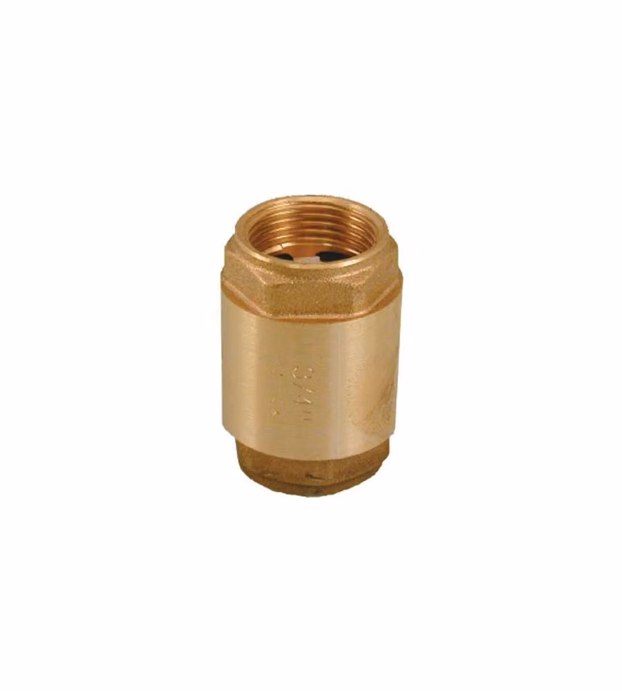 Valvola Ritegno Ottone Ff 3/4"