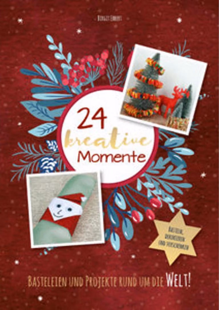 Libro calendario dell'Avvento: 24 momenti creativi