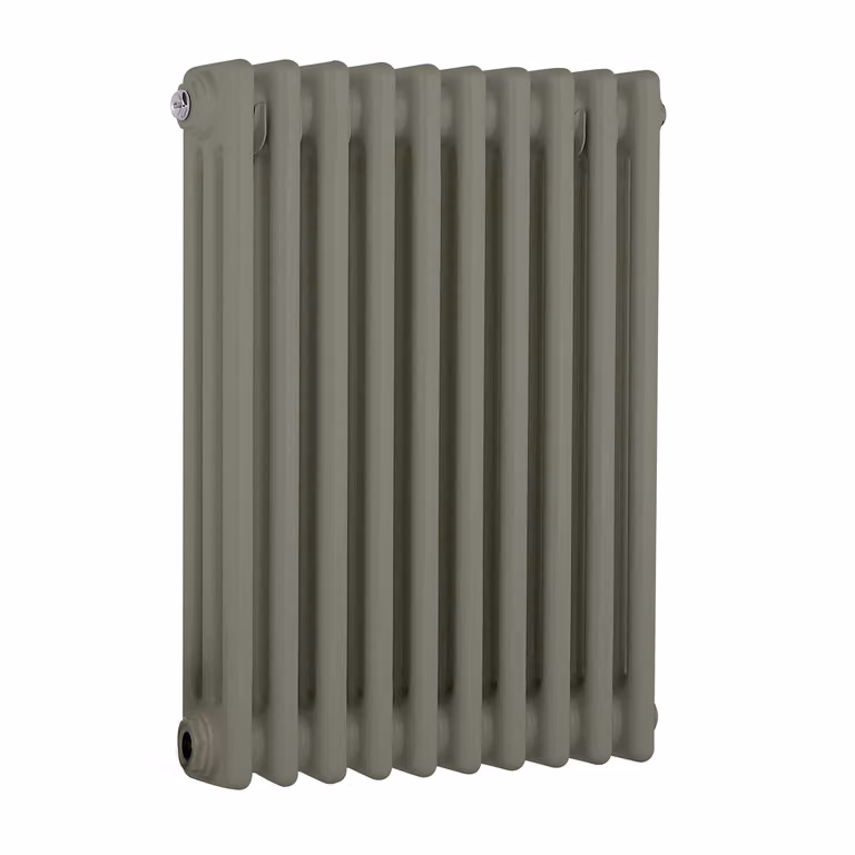 Radiatore Orizzontale a Colonne (3 Colonne) 600mm x 425mm - Verde (Sage Leaf Verde) - Regent