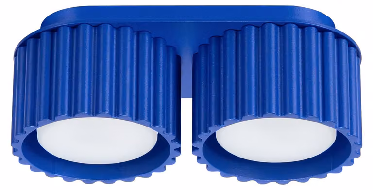 Lampada da soffitto AURA 2 ultramarine Gx53 2xGx53 10W alluminio 8x10x21cm Sollux Lighting