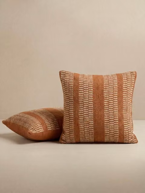 Maya set di 2 cuscini terracotta - Kenay Home