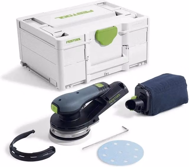 Levigatrice Roto-orbitale Festool ETSC 2 125-Basic Grigia con Systainer SYS3 M 187
