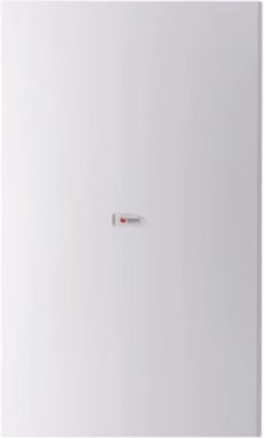 Caldaia a Condensazione Hermann Saunier Duval Spazio 4 Condensing 26 Metano/Gpl con Kit Scarico Fumi in Acciaio Inox e Bianco