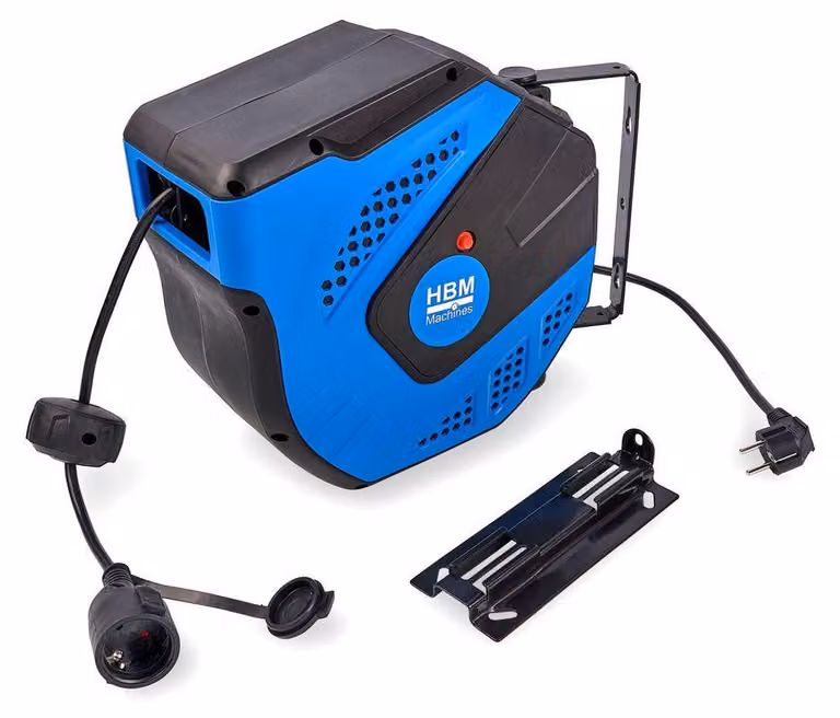 HBM 25 metri Avvolgicavo automatico professionale / Avvolgicavo