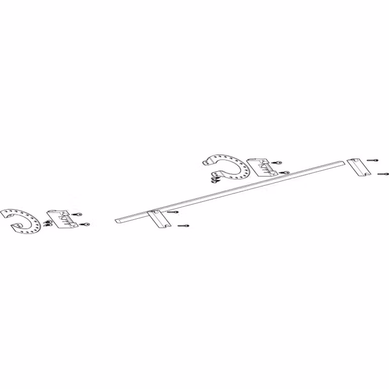 ABN Modulo per guide di raccolta 2FB/1RE N/PE con CU 12x10 mm, unipolare, inclinazione 27°, profilo MXSC21331