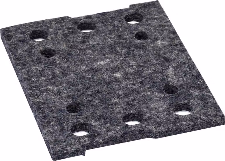 Bosch piastra di levigatura con feltro 110 110x100m