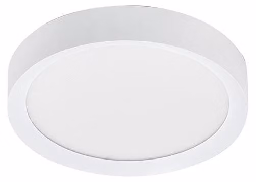 PLATE – Plafoniera LED da Soffitto 15W IP54 CRI90, CCT Switch 2700-3000-4000K, Struttura in Alluminio Bianco - Rossini Illuminazione