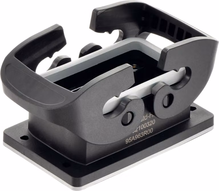 HARTING Han ECO 10B Custodia da montaggio con telaio di supporto con 2 staffe trasversali - 1 pezzo