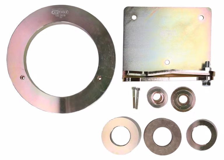 KS TOOLS Set di utensili per cuscinetti ruota per Iveco, 9 pezzi - 150.2810