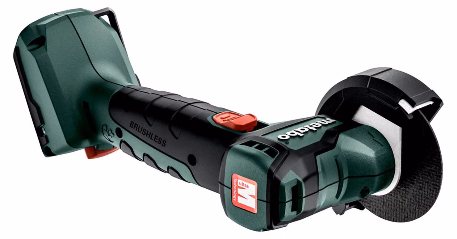 Metabo Winkelschleifer Powermaxx CC 12 BL (ohne Akku, Schleifsch. Koffer, 12 V)