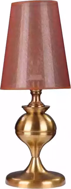 Tischlampe Design Lampe Modern Beleuchtung Tisch rot Luxus