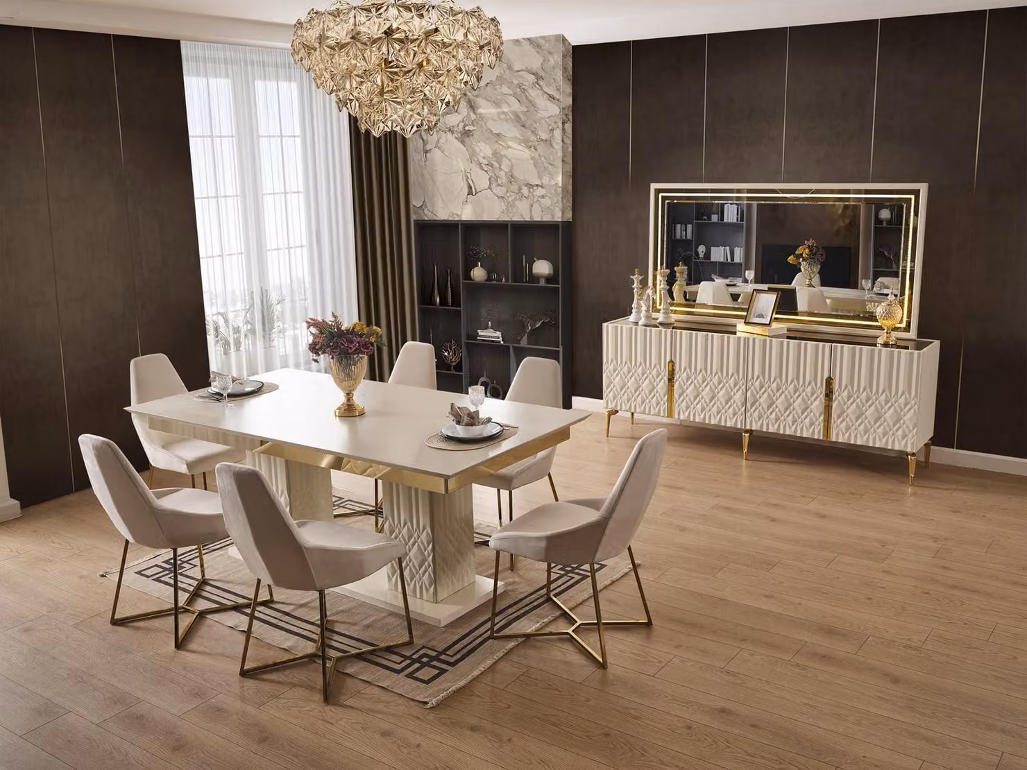 Esszimmertisch Stil Modern Esstisch Luxus Tisch Küchentisch