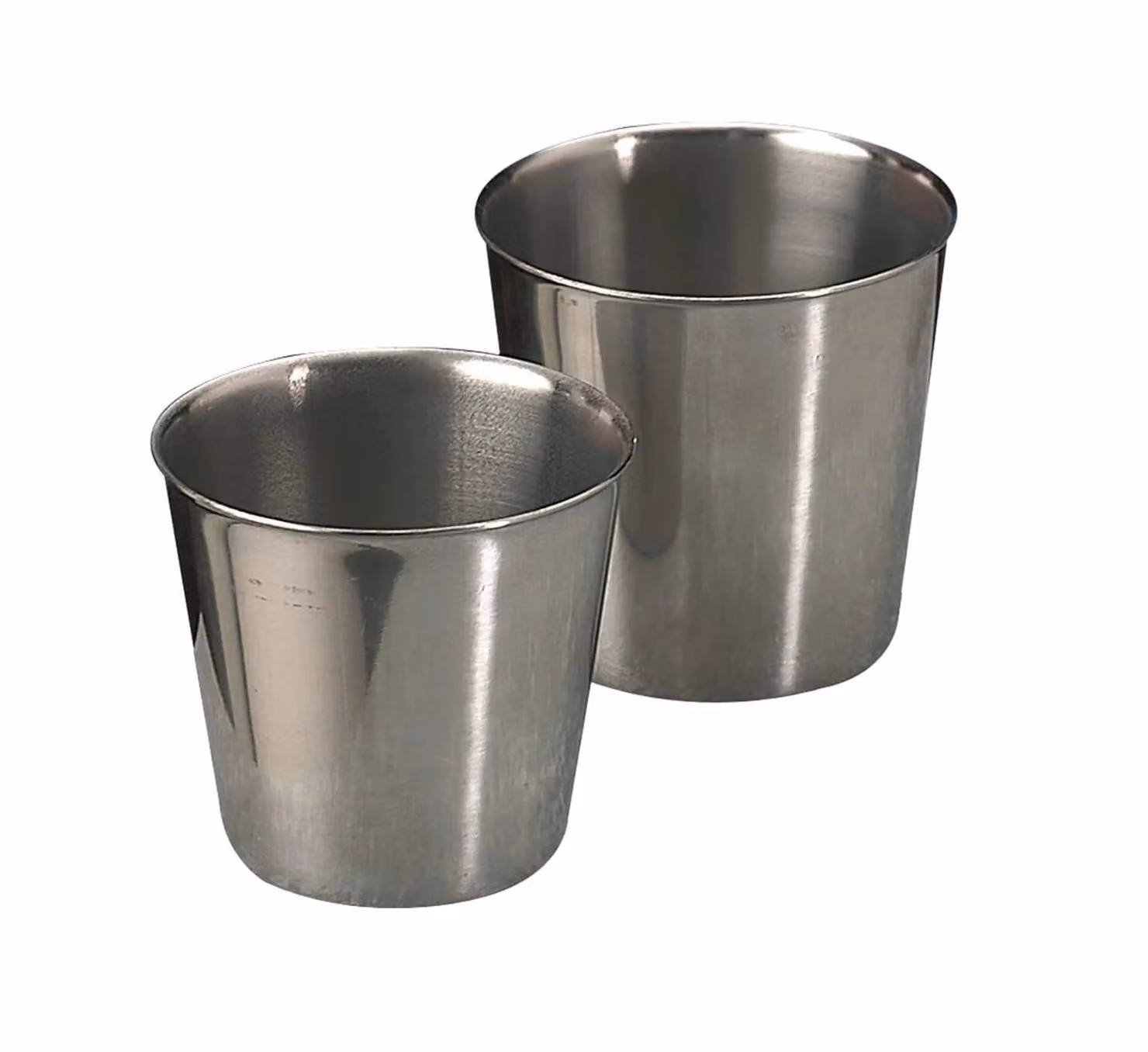 Forma inox 18/10 per creme-caramel alto, diam.7cm