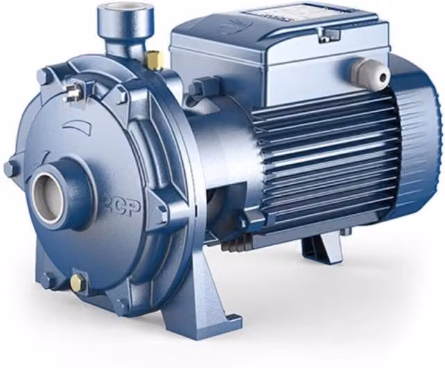 Pompa Elettrica Centrifuga Bigirante in Ghisa 3 HP 2,2 kW 400 V Ottone PED