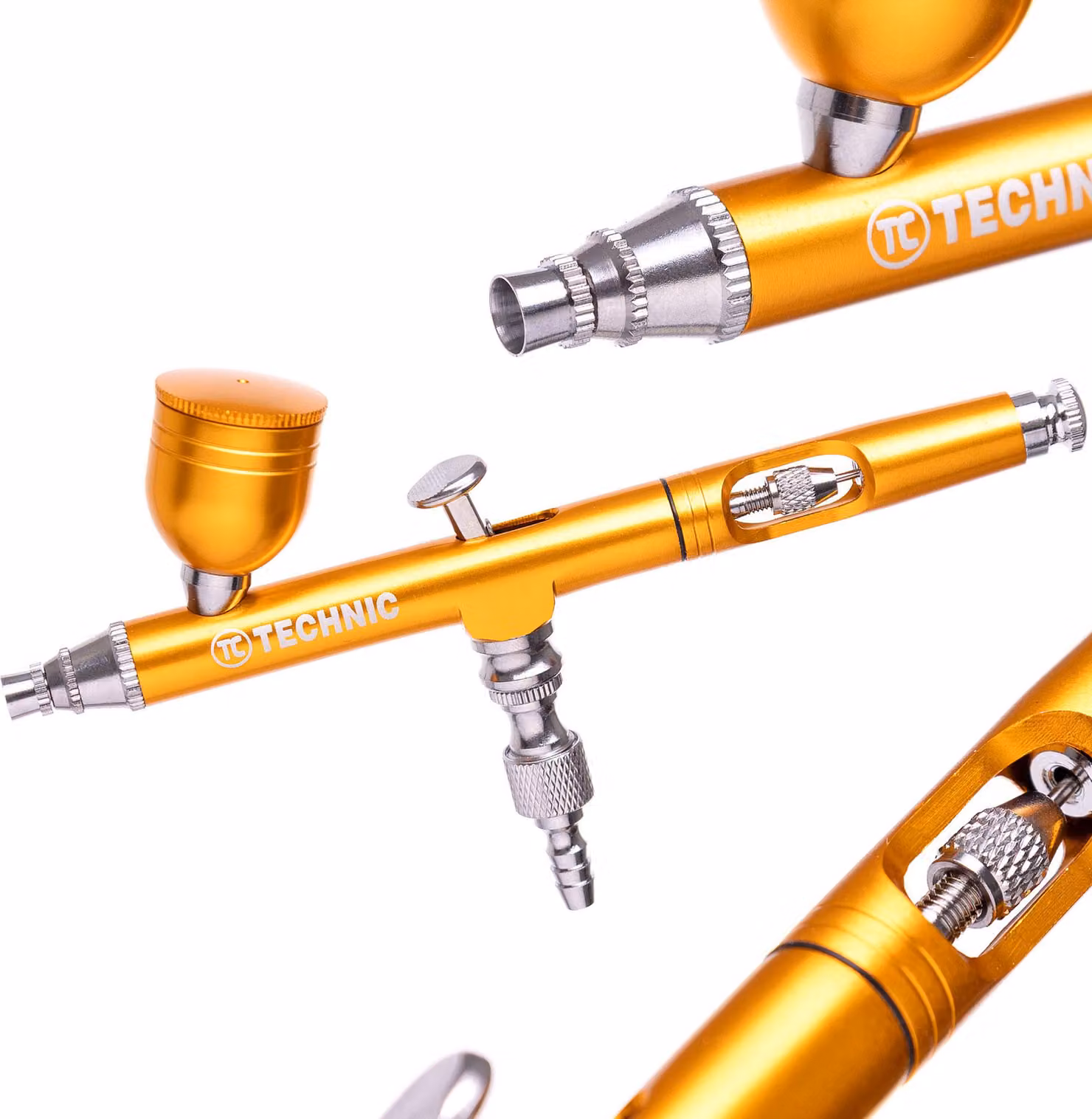 Modello di aerografo con ugello 0,3 mm B-130 Doppia Azione GOLD mini