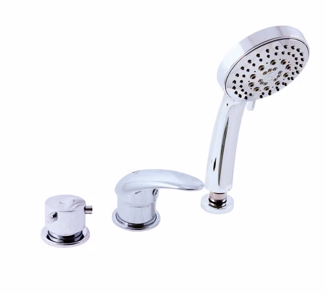 Slezák-RAV Miscelatore per vasca da bagno Slezák RAV Dunaj D475P Colore: cromo, Dimensione: 3/8''