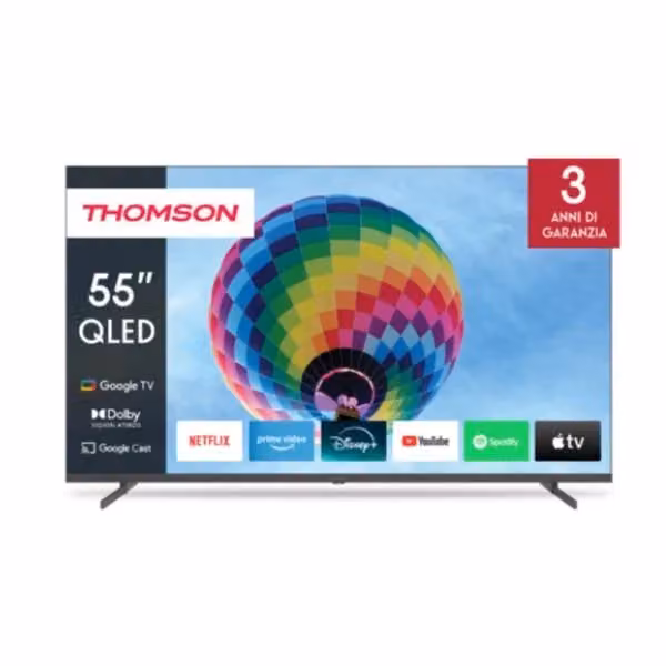 Smart TV Google TV QLED 55 pollici 55QG4S14 Nero