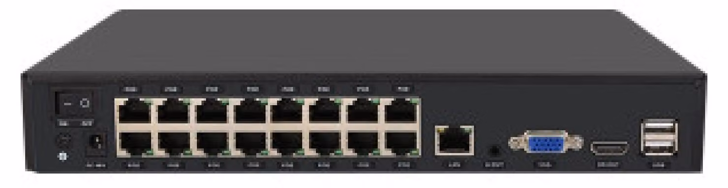 Foscam FNA216HE 8MP 16CH POE NVR 16-channel recorder