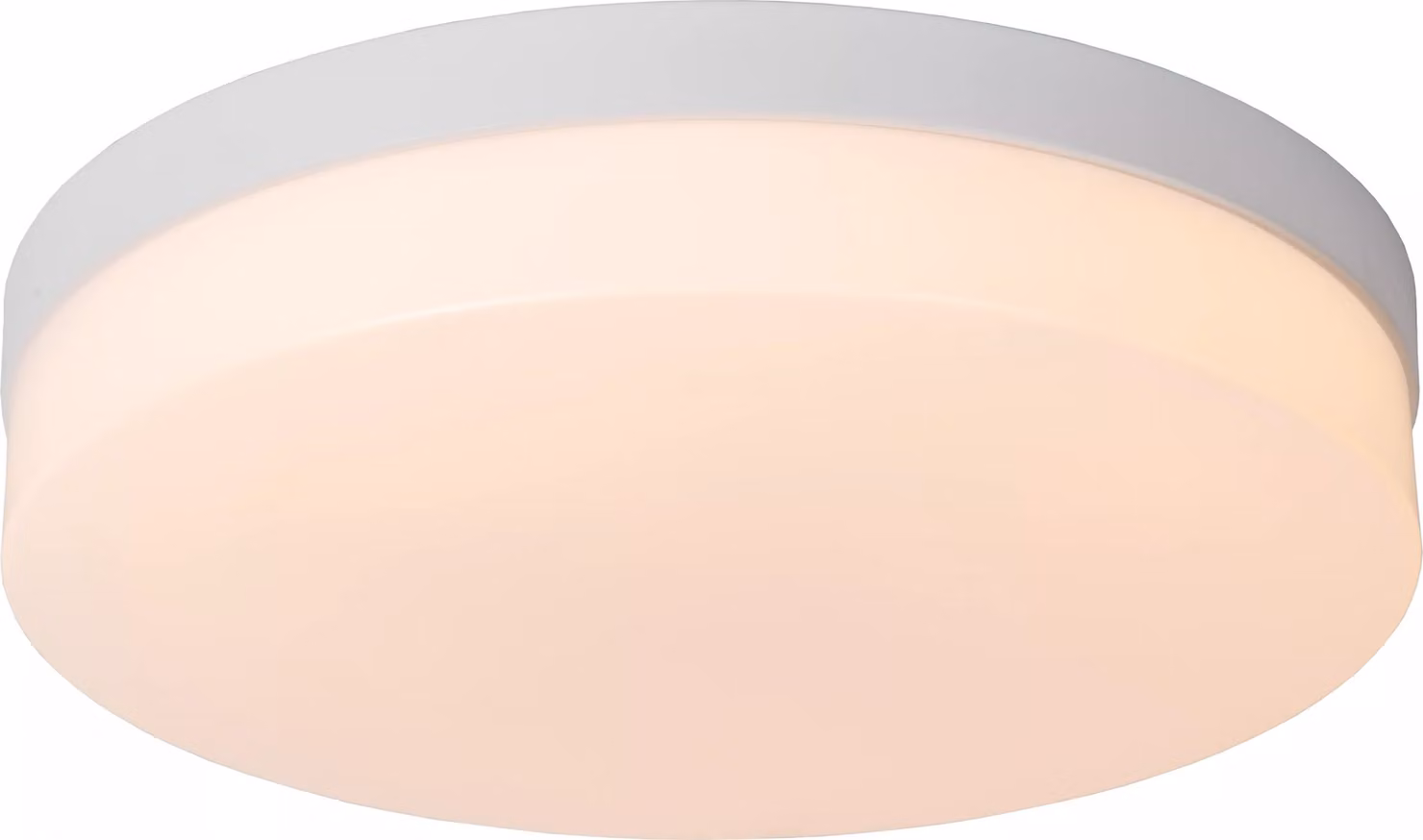 Plafone da bagno LED 24 W, 34,5 cm, bianco, rotondo, BISKIT Lucide