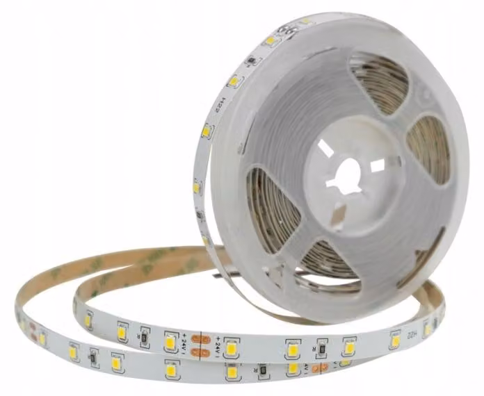 Striscia LED, 5 metri, luce neutra, 24V, 54W, 300 LED, per illuminazione decorativa