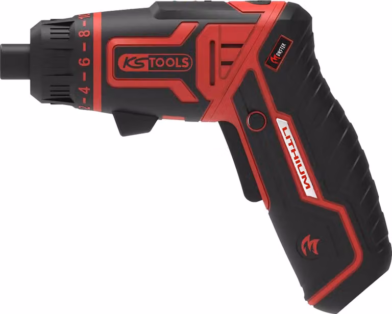 KS TOOLS eMONSTER Set di cacciaviti a batteria da 1/4", 27 pezzi - 515.6500