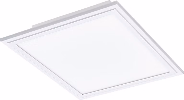 Plafoniera Moderna Salobrena-A Alluminio Bianco Luce Led Integrato 14W
