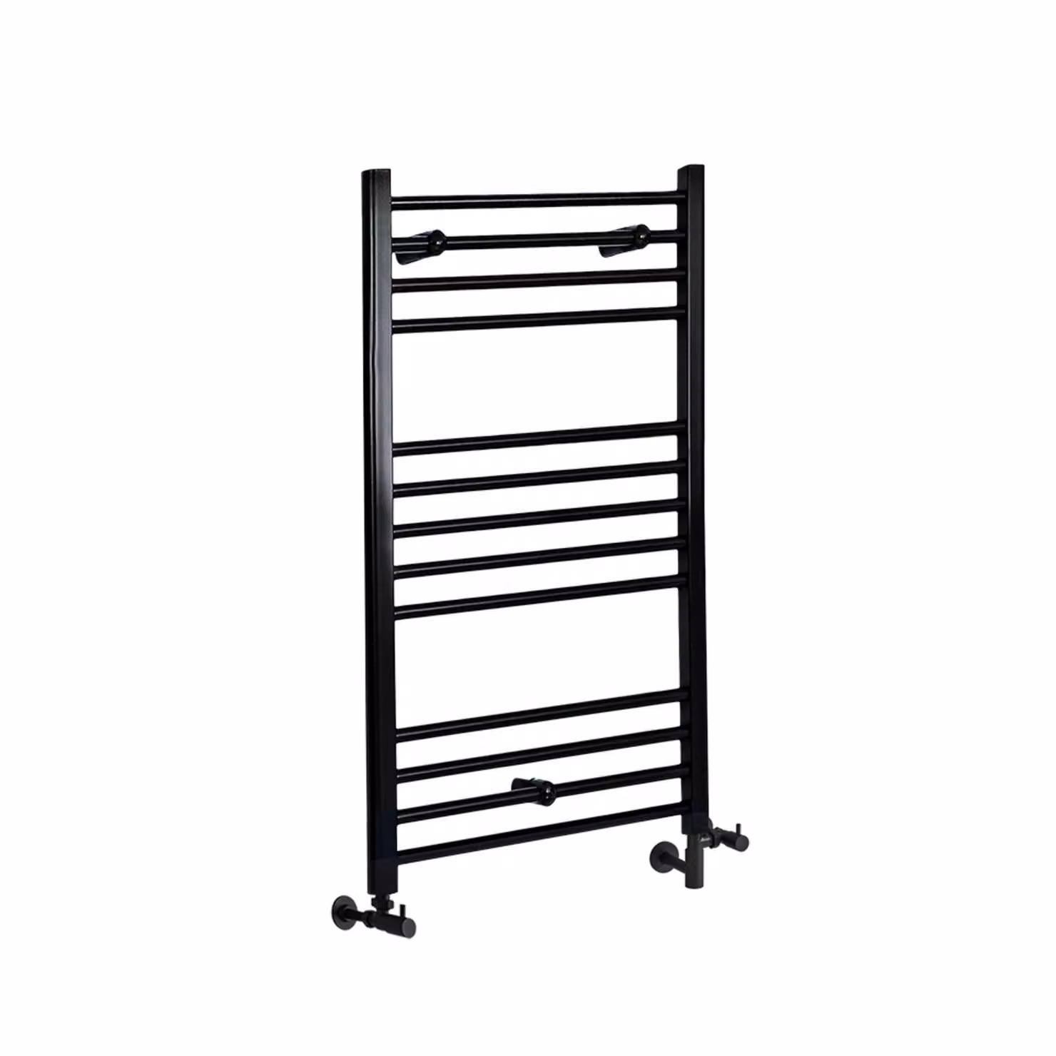 Scaldasalviette Misto Piatto - Termoarredo Bagno Nero - 1000 x 600mm - 450W - Nox