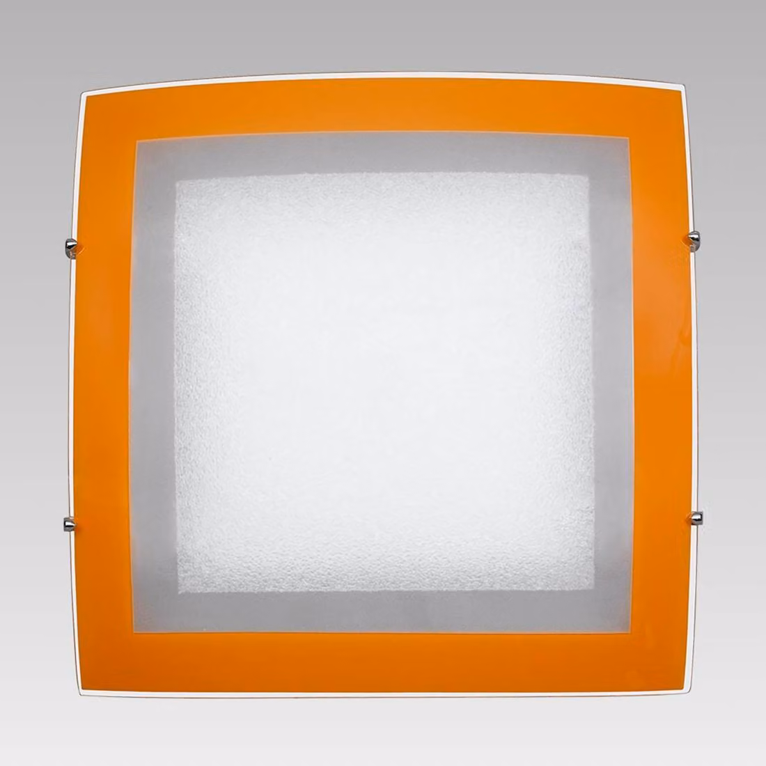 Plafoniera ARCADA CEILING 2xE27/40W, 39x39, arancione, dimmerabile