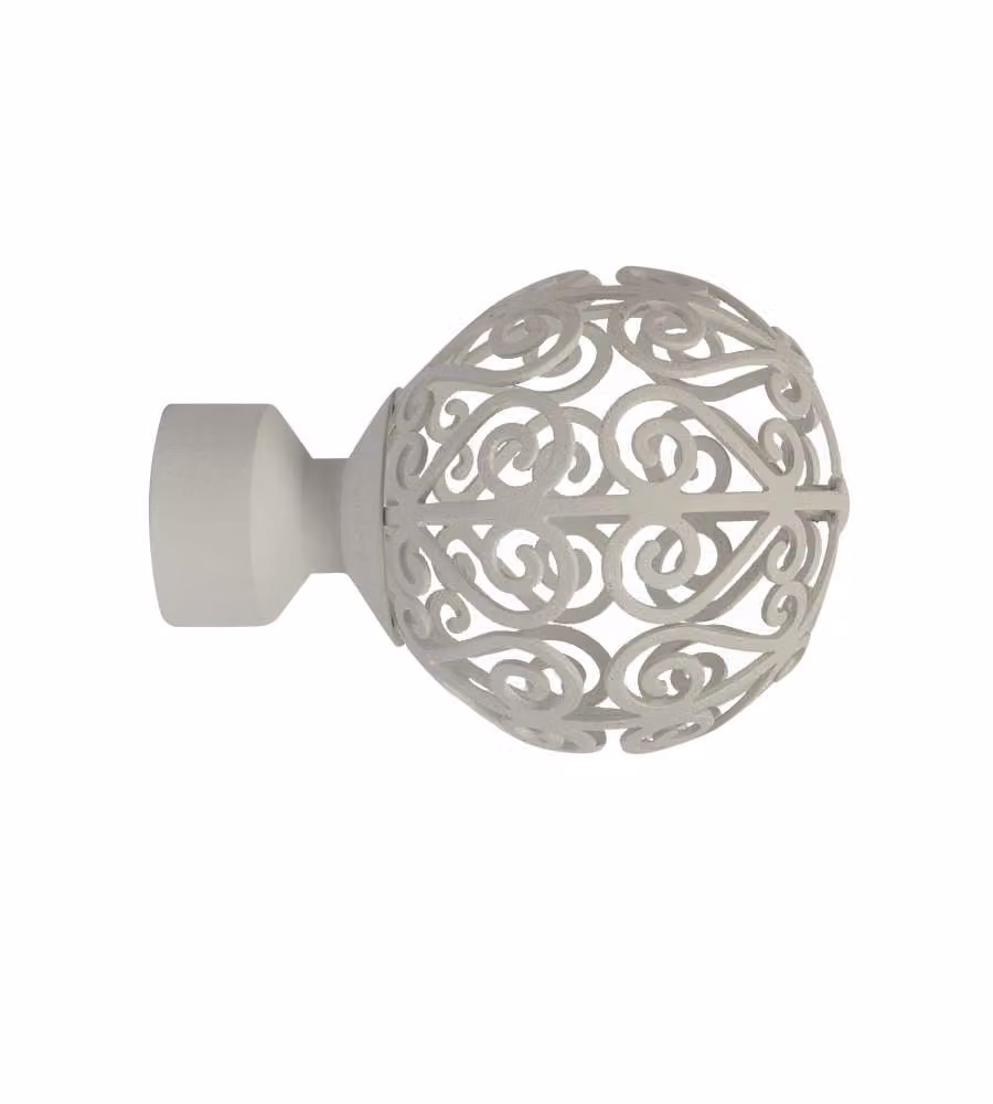 LOFT - Finale Modello Sfera spirali Bianco