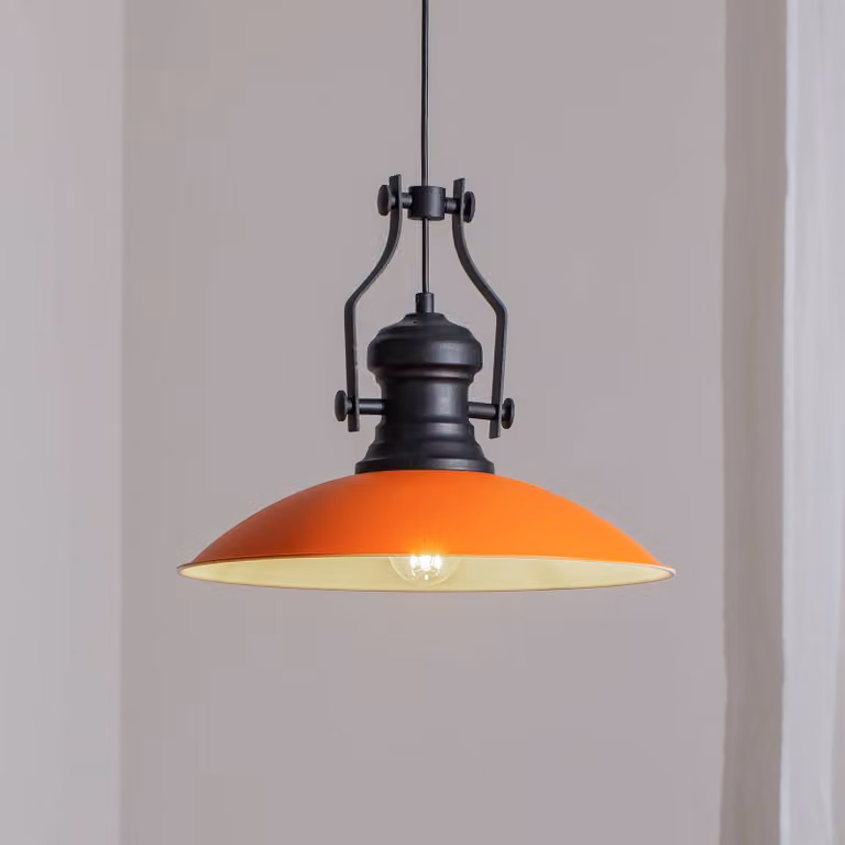 Lampada a sospensione Fimda ROYALTECH, dimmerabile, Giallo / Arancione, Soggiorno / Sala da pranzo, Metallo, Lampada a sospensione