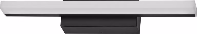 OSRAM Orbis Mirror apparecchio nero, 40 cm, corpo in alluminio, 6,8 W, 650 lm, grado di protezione IP44, temperatura di colore regolabile tramite Click CCT (4000 K e 3000 K), dimmerabile in continuo tramite touch control