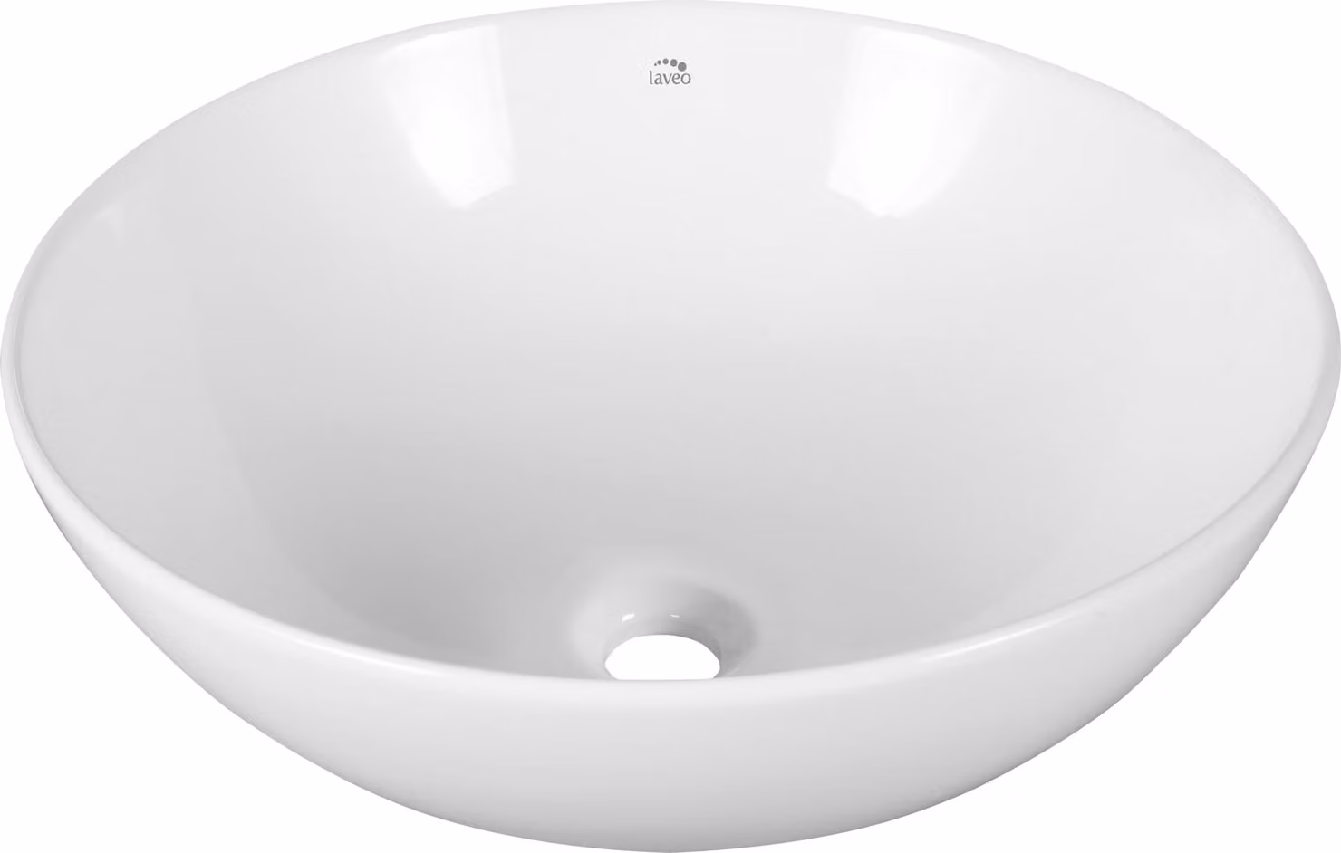 Lavabo da appoggio in Vetroceramica Laveo SABI VUS_6240