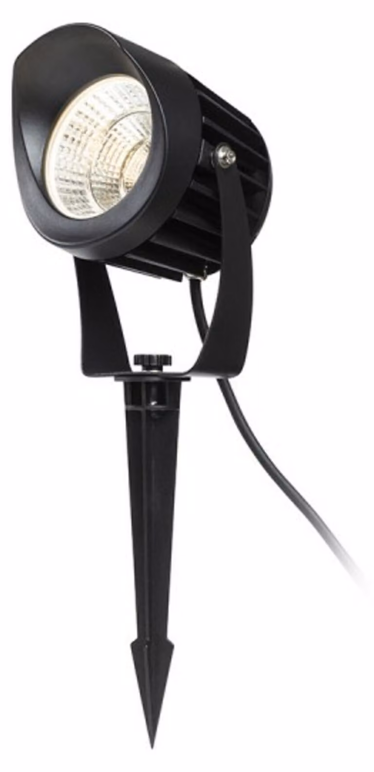 RED - DESIGN RENDL RENDL HAVANA Lampada da terra a picchetto nera 230 V LED 20 W 26° IP65 3000 K R14383