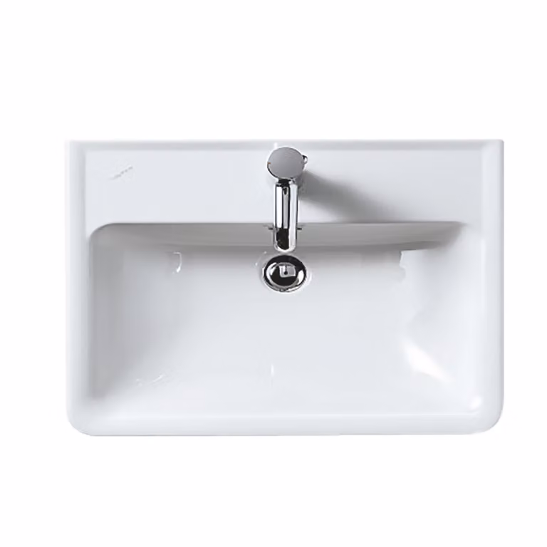 LAUFEN PRO A lavabo, 1 trou pour robinet, avec trop-plein, 550x480mm, H8189510001041, H8189510001041