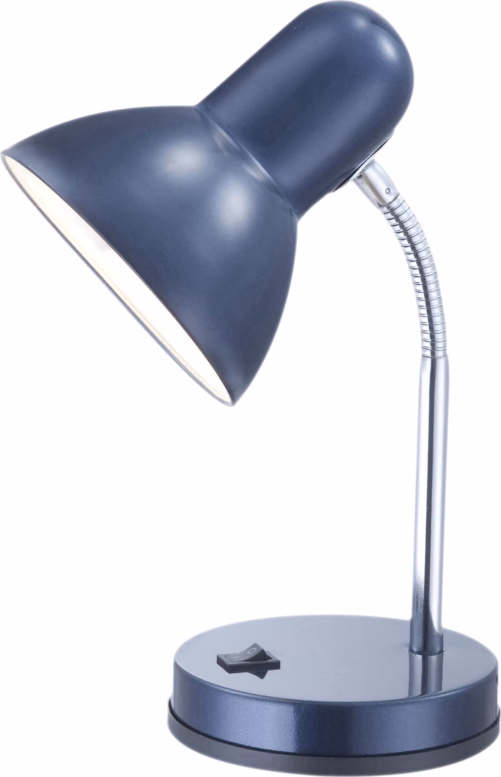 Globo Basic lampada da tavolo cromo blu, 1xE27; 2486