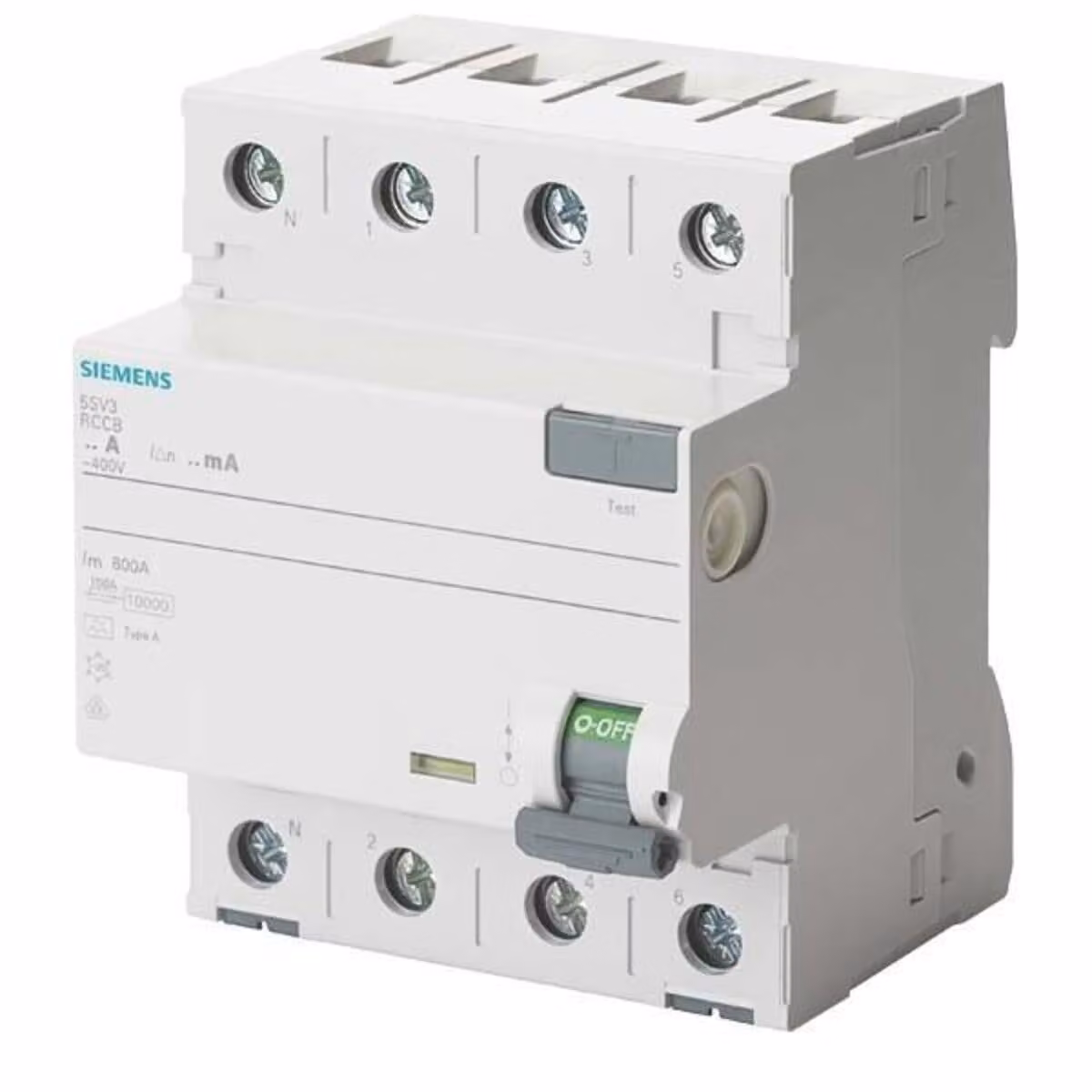Siemens FI-Schutzschalter 4polig 40 A 400 V 5SV3344-6KL (5SV3344-6KL)