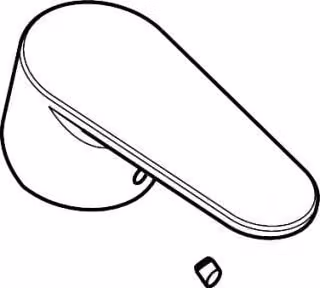 Griff 95847000 Focus Standventil, crom Standventil