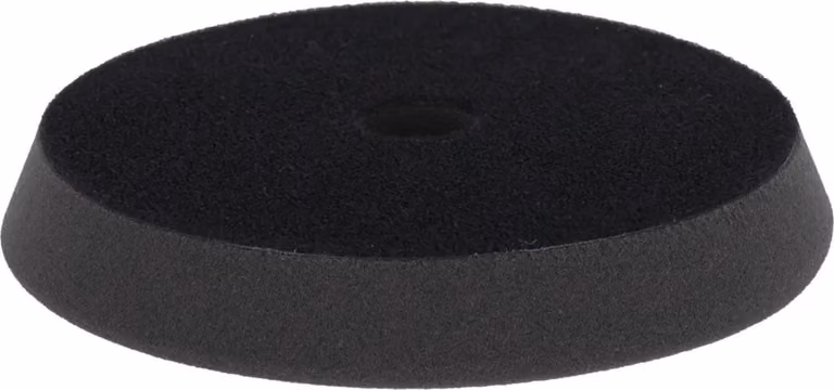 Spugna per lucidatura con velcro, molto morbida, 150 mm, spessore 25 mm (grigia)