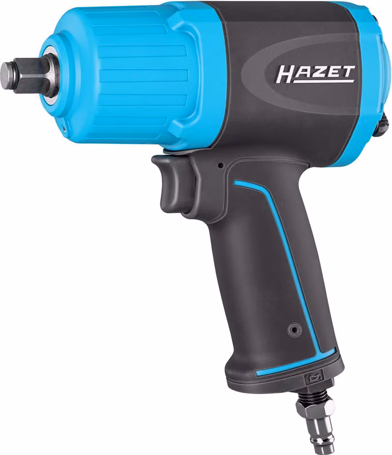 Avvitatore a percussione Hazet 9012ECO, 1700 Nm, attacco quadrato da 1/2" (12,5 mm), meccanismo a doppio martello ad alte prestazioni