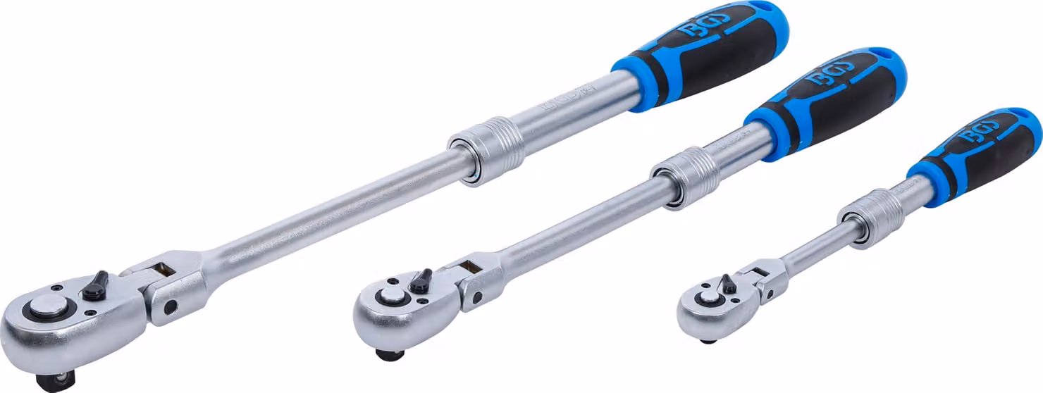 Set di chiavi a forchetta, 3 pezzi, da 6,3 a 12,5 mm, telescopiche