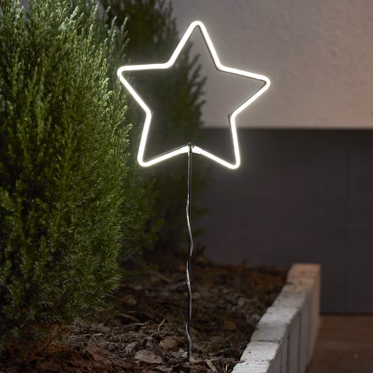 Star Trading Stella luminosa a LED "Neonstar", 72 LED bianchi