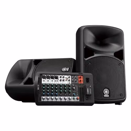 Sistema PA Yamaha STAGEPAS 600Bt con Bluetooth, 640 W, Nero – 2