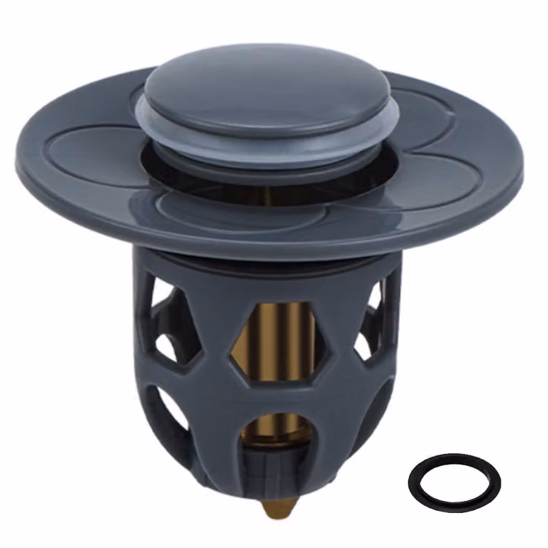 Tappo per lavello in acciaio inox Tappo di scarico universale per lavabo da appoggio Tappo per vasca da bagno