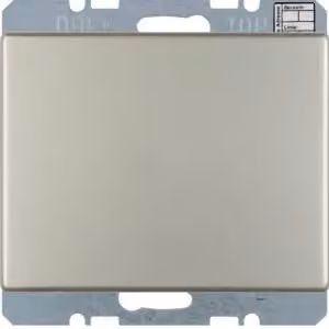 Berker 75441273 Termostato per edifici con interfaccia a pulsante in acciaio inossidabile Berker K.5