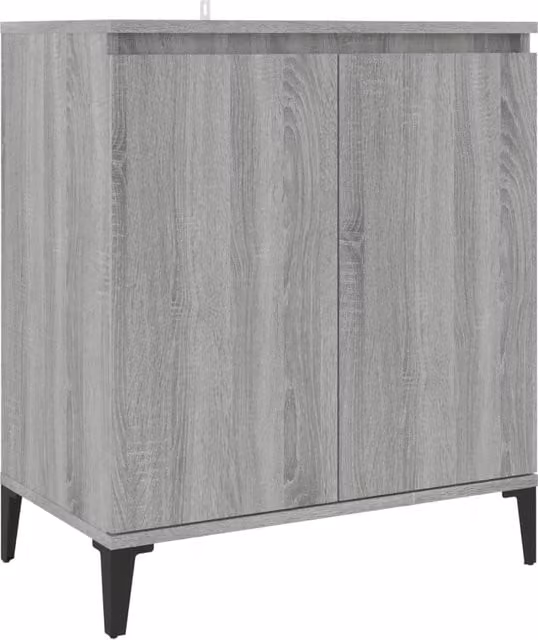 Buffet credenza cassettiera armadio mobile contenitore organizer cucina soggiorno salotto Sonoma 60 x 35 x 70 cm legno ingegnerizzato grigio 02_0036408