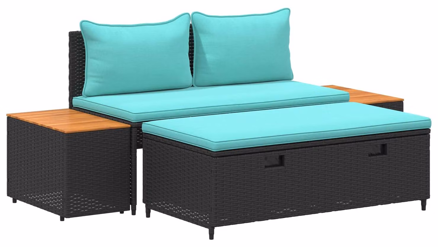 Set di divani da esterno 4 -Seater 4 pcs 55 x 30 x 39 cm
